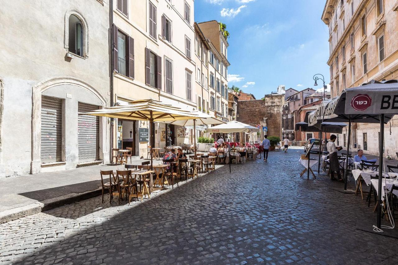 Apartamento Amazing New Penthouse With Terrace Jewish Ghetto Roma Exterior foto